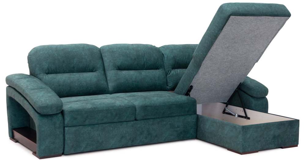 Диван-кровать угловой «Рокси 1» ящик для белья