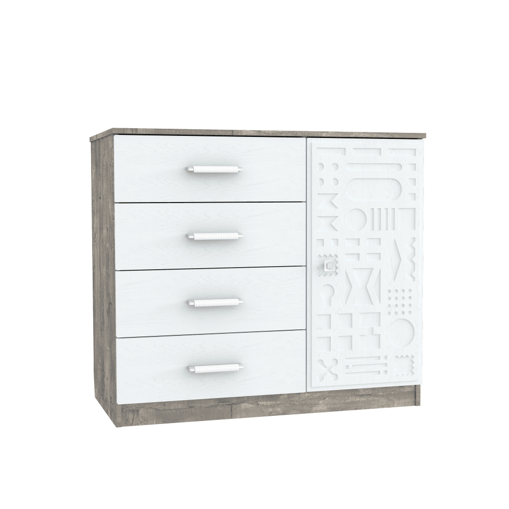 Комод «Влада» ВЛ - 15К Дуба аррива/арктик