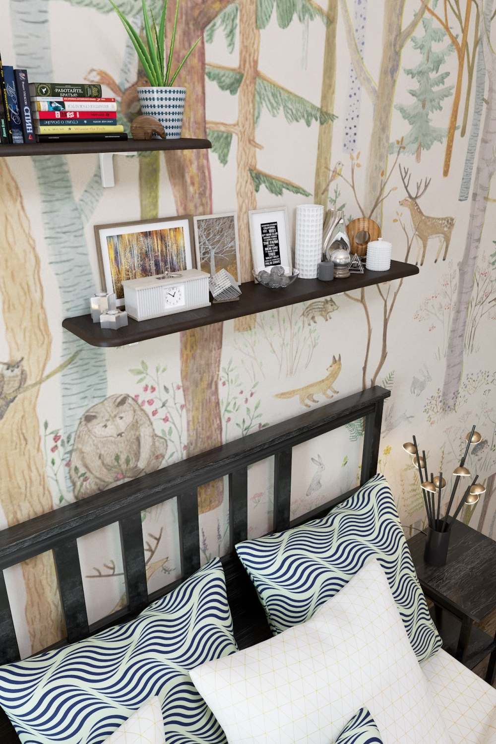 Комплект полок «Сочи 1020» Венге (2 шт) 