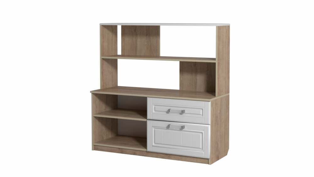 Шкаф ЮН-10 «Юниор-7» Акация белая/Дуб Баррик