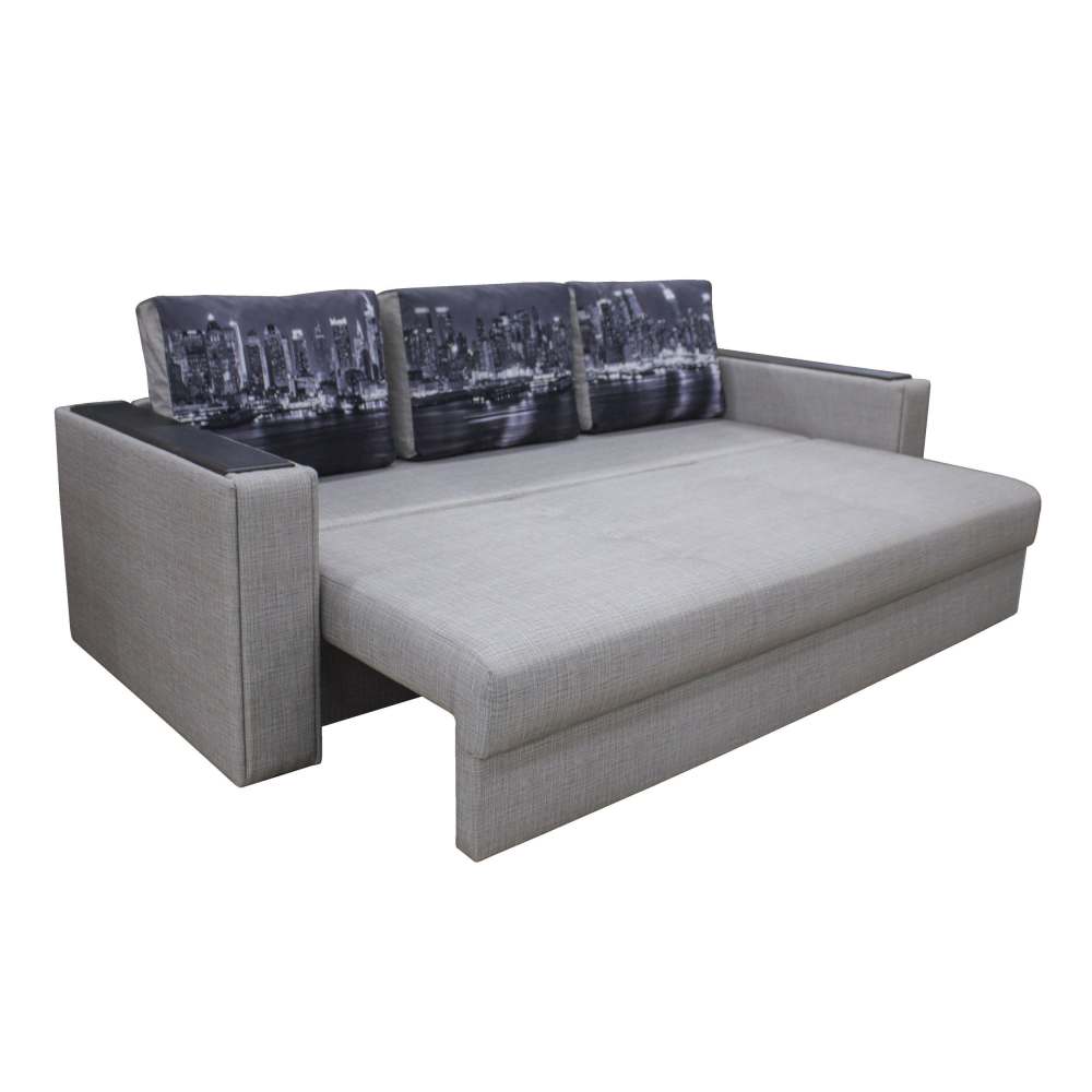 Диван «Комфорт 1» Стрит грей спальное место