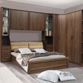 Спальня модульная «Орхидея» Дуб кальяри/дуб кальяри патина