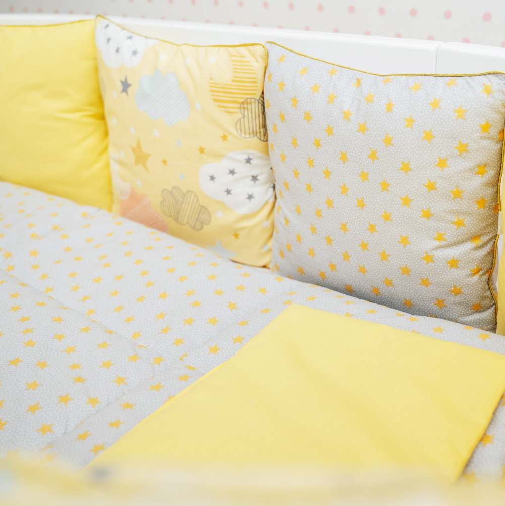 Постельный набор «DreamTex» Лимонные облачка