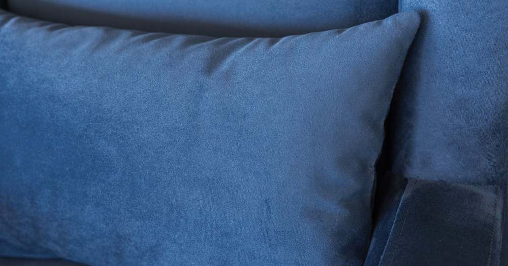 Кресло  «Оскар» темно-синий сапфировый