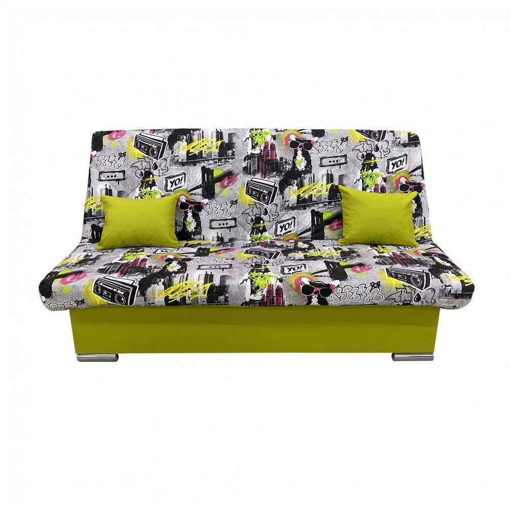 Диван «Микст» Диско, Кашемир грин, размер: 194x105x105 см