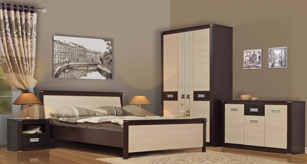 Модульная спальня «Стелла» Венге