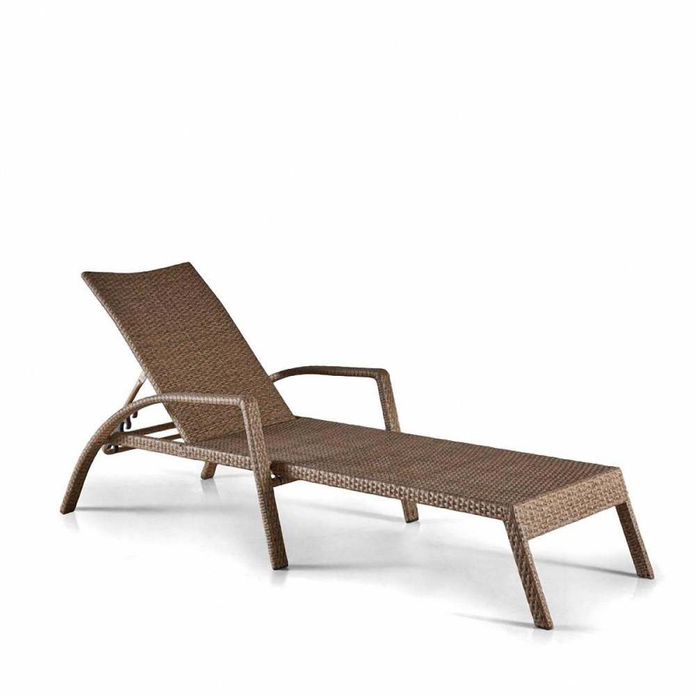 Шезлонг-лежак «A30B» W56 Light Brown