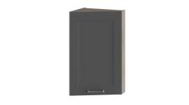 Шкаф навесной торцевой «Одри» ВТ_72-40(45)_1ДР Серый шелк