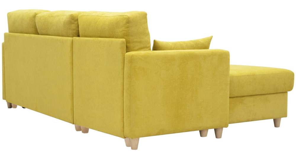 Диван-кровать угловой «Дилан» ТД 272 Лаунж 26 горчичный