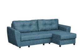 Диван-кровать угловой «София» Жаккард крона сапфир