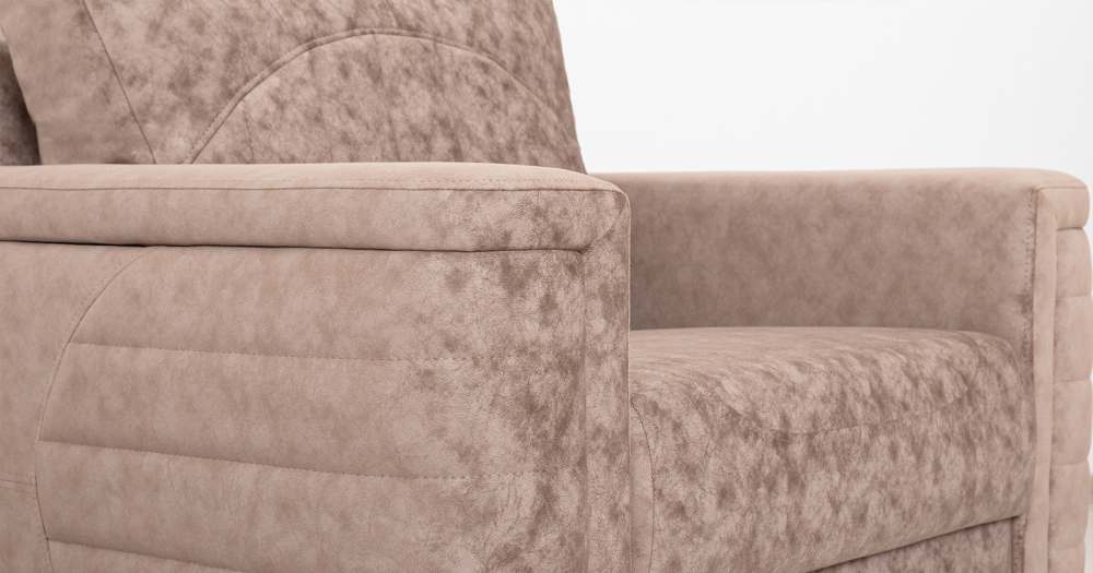 Кресло «Руди» ТК 461 Аляска Беж (бежевый) Велюр