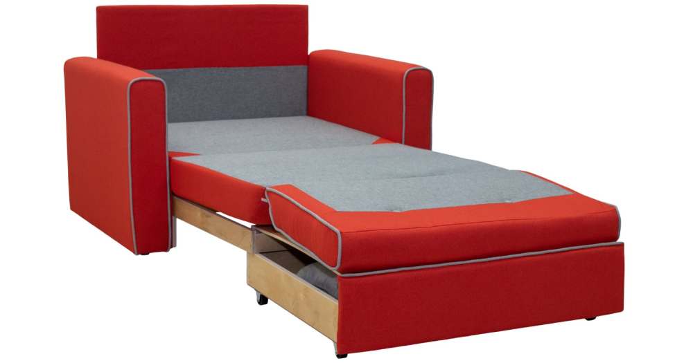 Диван-кровать «Найс 85» ТД 173 Алма 31 алый