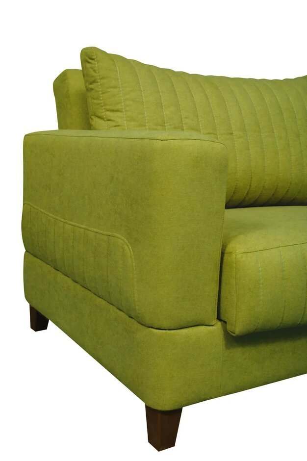 Диван «Магнат» Велюр кенди олива, спальное место 192х133 см