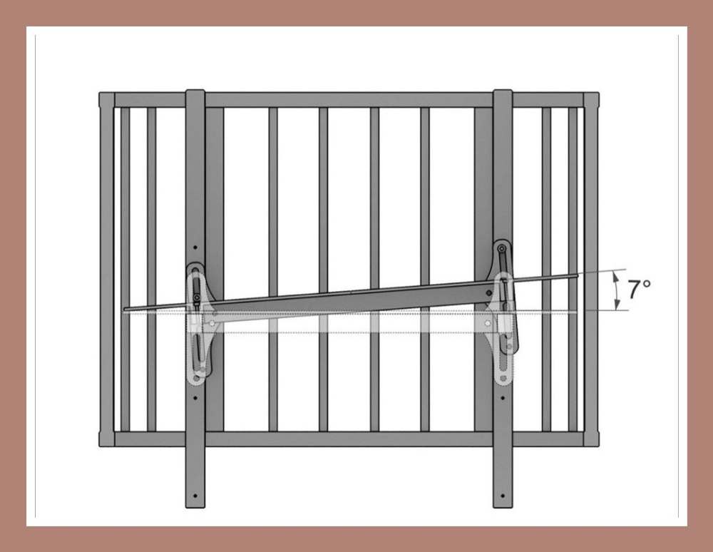 Кроватка «PAPPY» Серая/Молочная