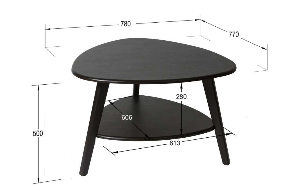 Столик журнальный «Бруклин» венге