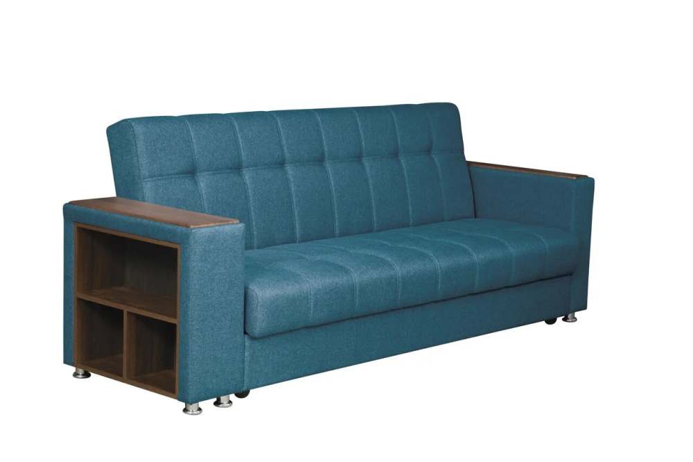 Диван-кровать «Саури-4» Жаккард крона сапфир