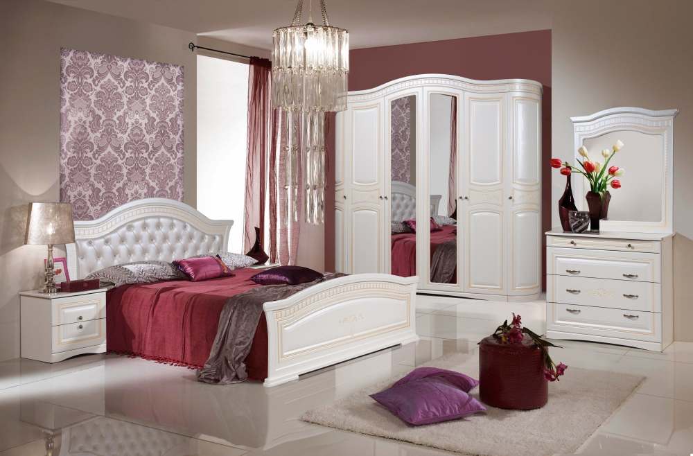 Спальня «Венера» 6 дв Белый