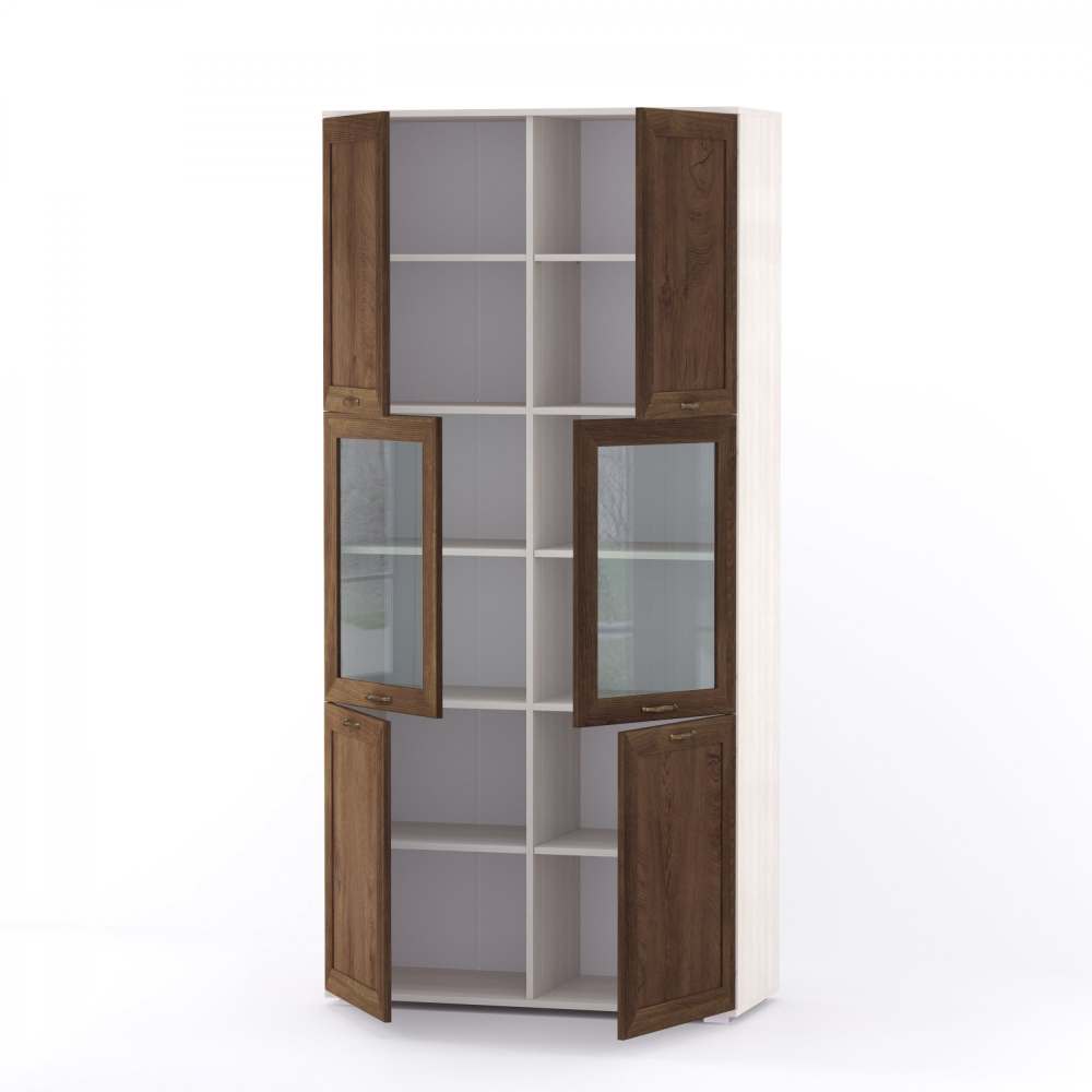 Шкаф ШК-404 «Комо» Вудлайн кремовый/Дуб кальяри