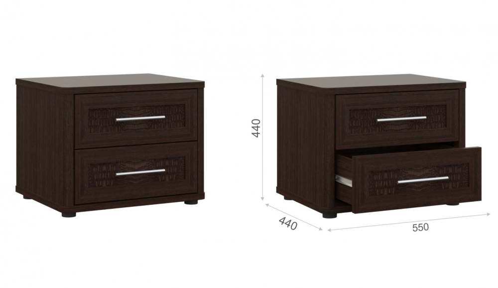 Тумба прикроватная «Токио» Венге