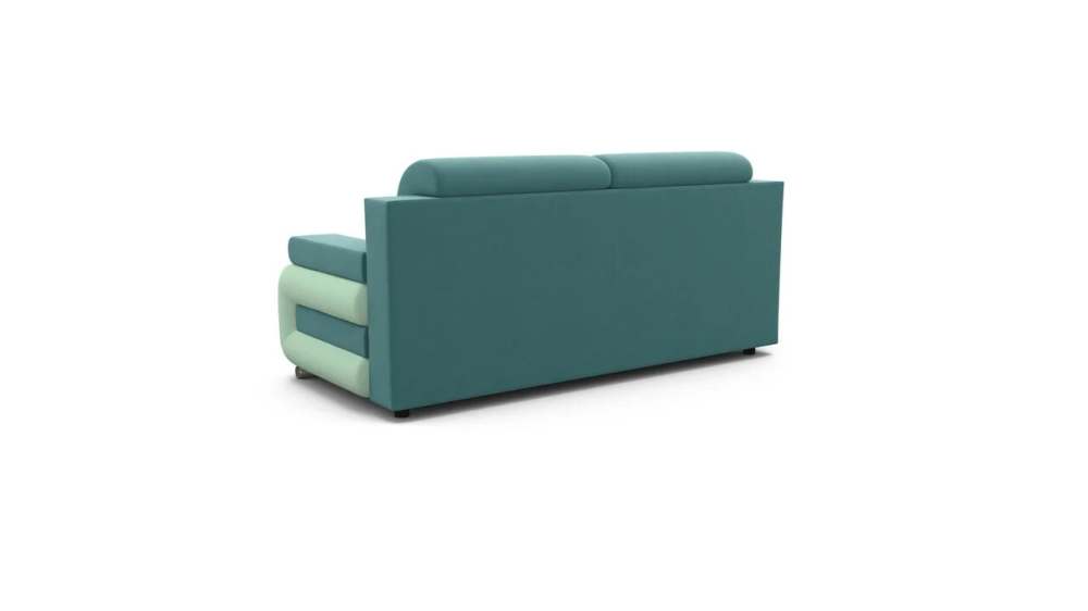 Диван-кровать «Леонардо» Велюр нео слейт/велюр нео спейс