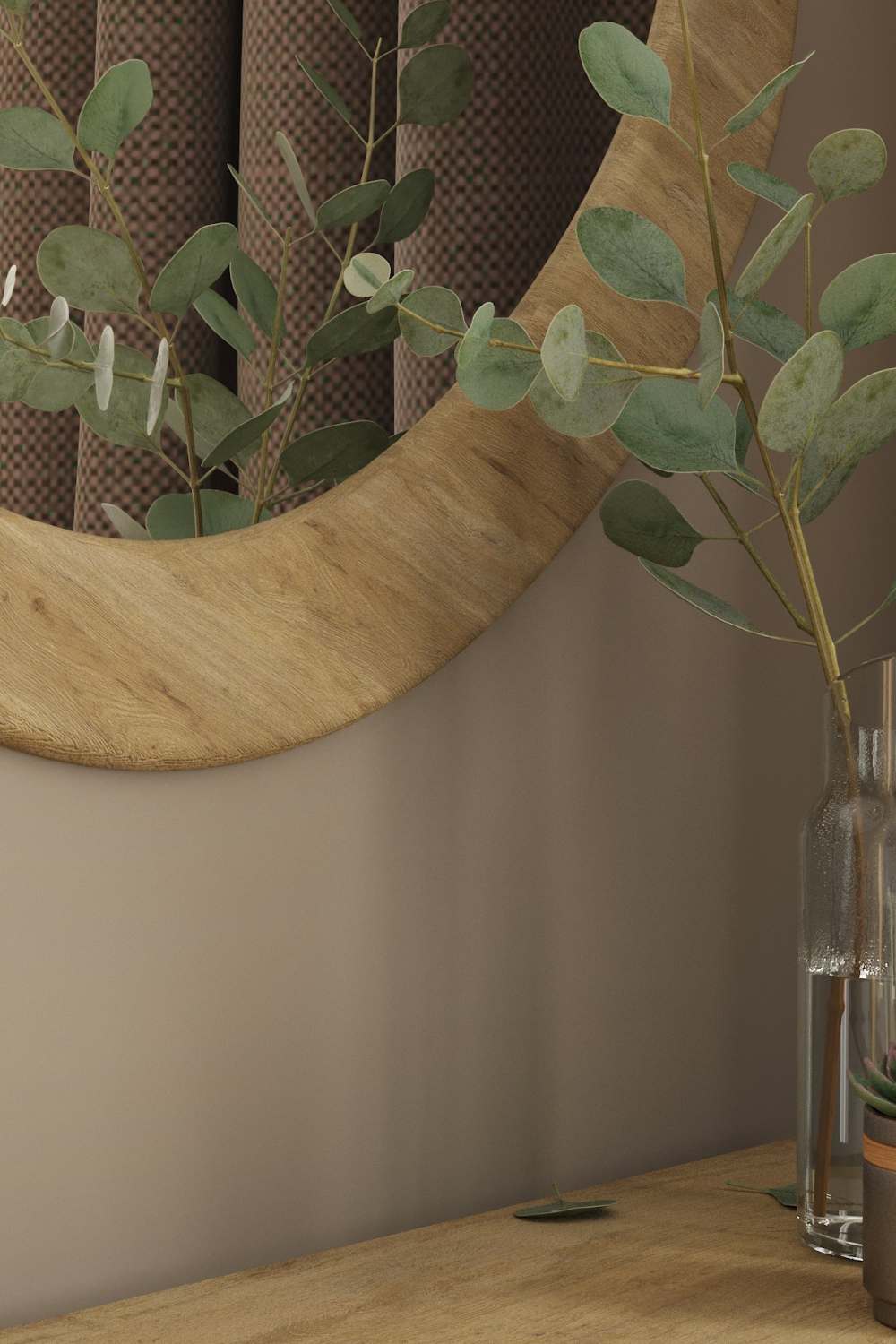 Зеркало «Телфорд вью» Дуб Сонома 