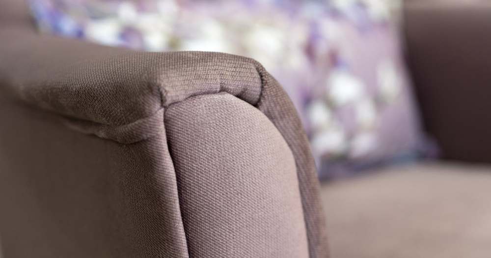 Кресло «Ирис» Лекко ява серо-розовый