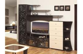 Стенка «Олимп» М15 Венге дуб линдберг