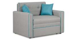 Кресло-кровать «Найс 85» смоук (светло-серый)