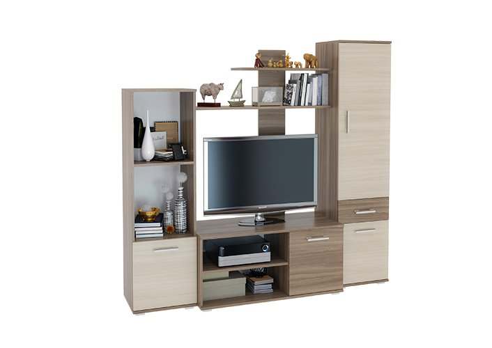 Гостиная «06» Ясень шимо темный/Ясень шимо светлый