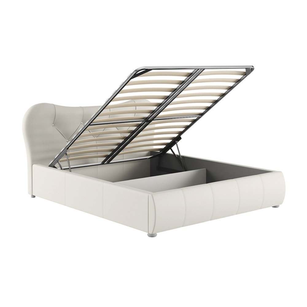 Кровать мягкая из экокожи с подъемным механизмом «Лавита» 200