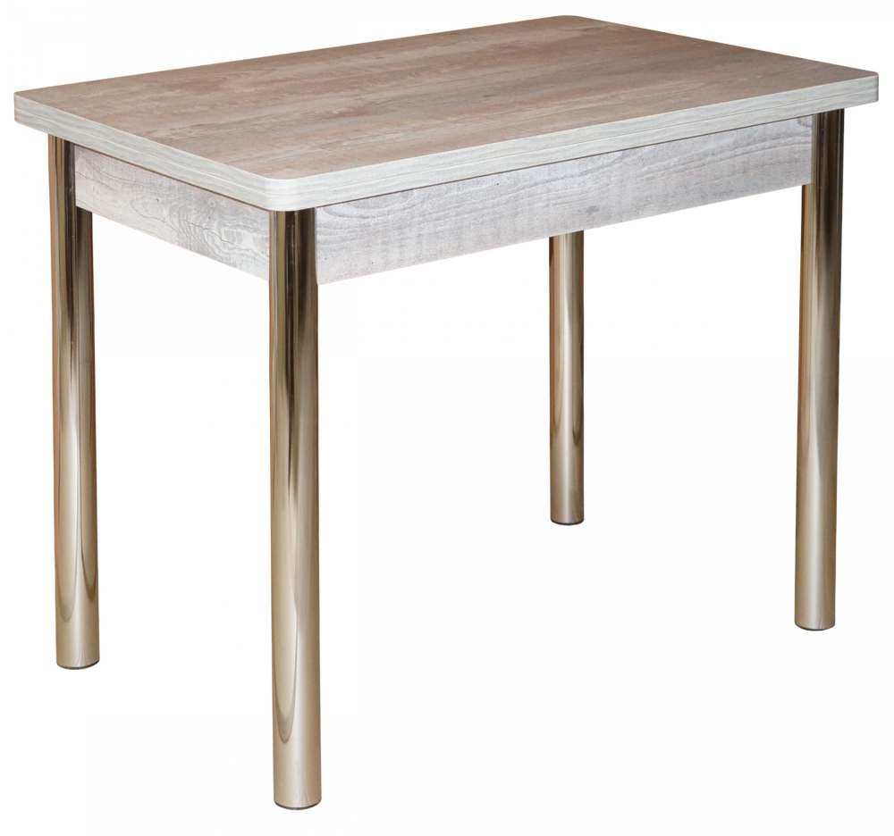 Стол обеденный ломберный «Смарт» без ящика бетон пайн темный