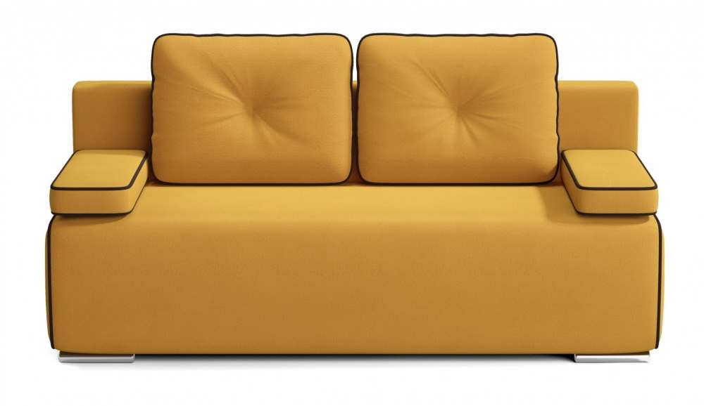 Диван прямой «Асти» Amigo yellow/Amigo brown
