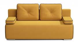 Диван прямой «Асти» Amigo yellow/Amigo brown