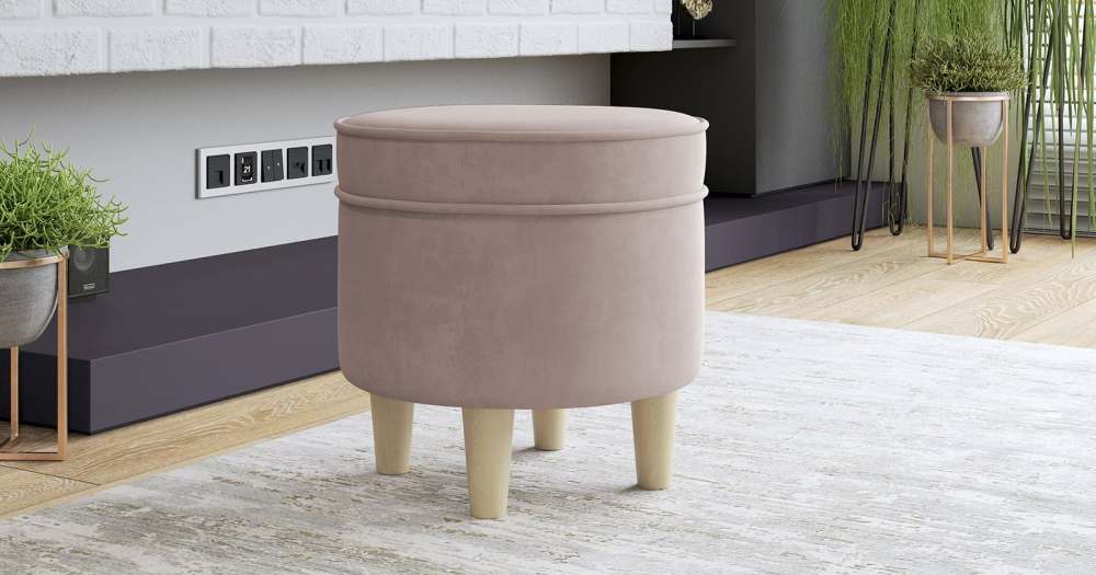 Пуф «Лора» ТП 330 Ультра роуз