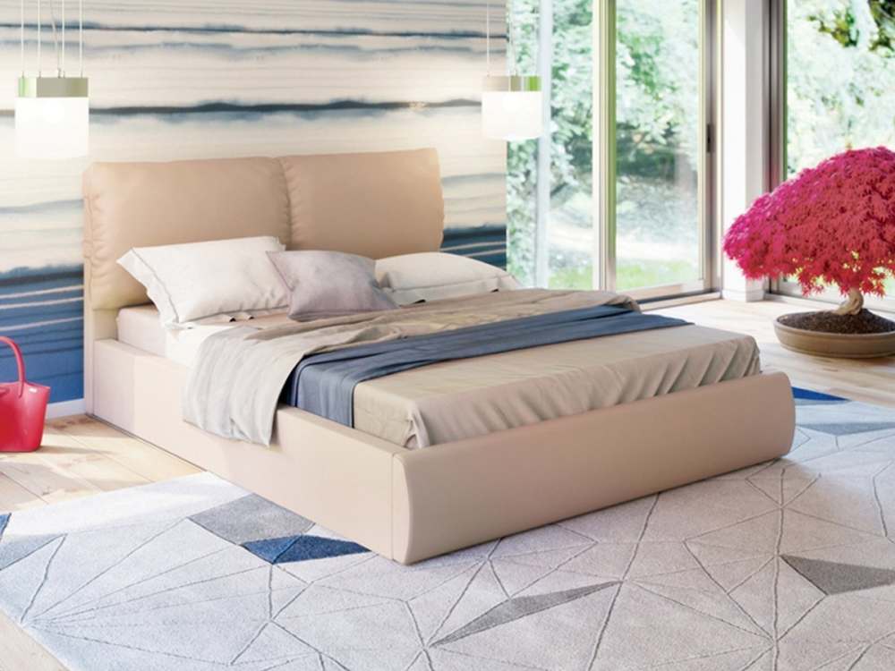 Кровать мягкая с подъемным механизмом «Камилла» 200