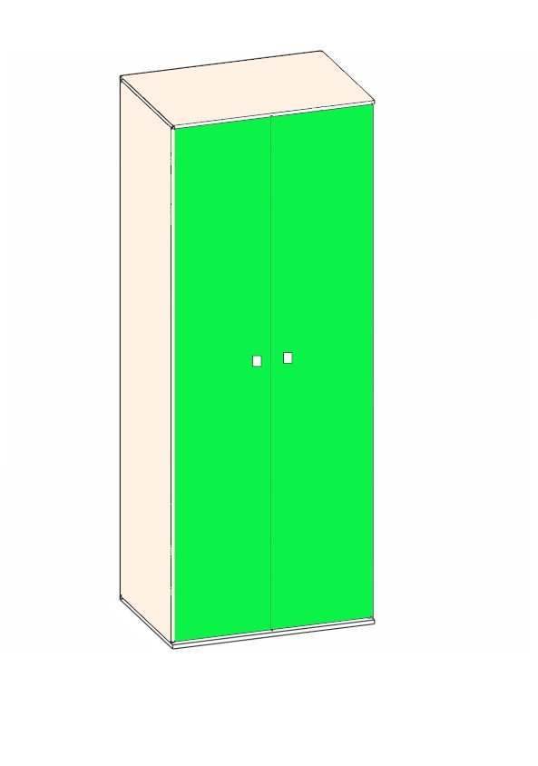 Шкаф «Лего» 2 створки
