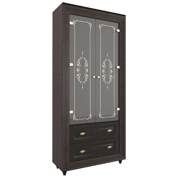 Сервант «Калипсо» 2, Венге, глубина 36 см