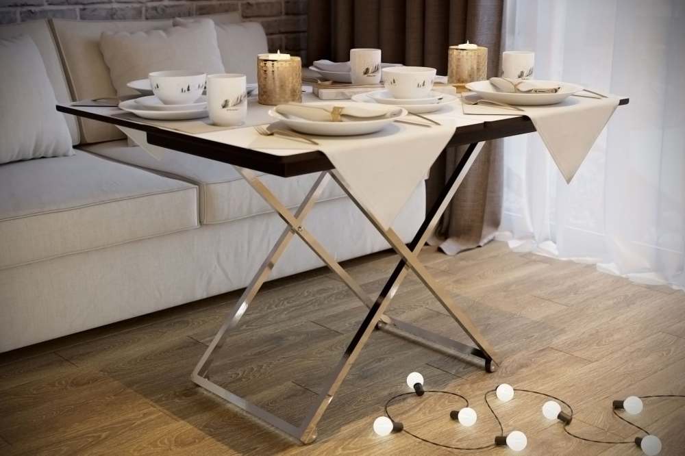 Стол-трансформер «Андрэ Менсола» венге