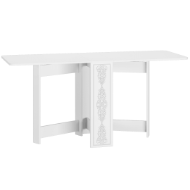 Стол раскладной «СМ-4» Белое дерево, размеры: 75,5/160/60 см