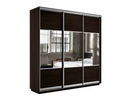 Трехдверный шкаф-купе «Экспресс 45 Трио» Комби Венге, ширина 180/210/240 см