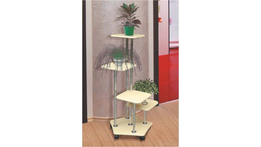 Подставка для цветов «В-3» Дуб беленый