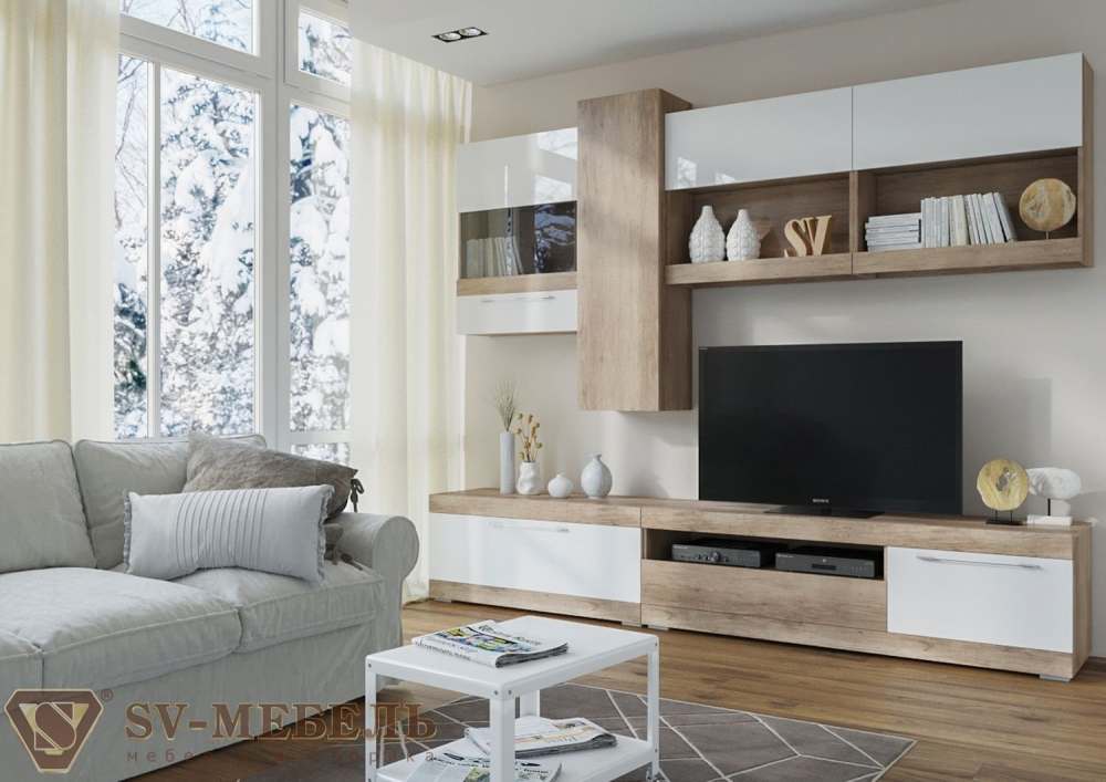 Гостиная «Ницца» Каньон светлый