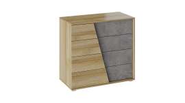 Комод «Клео» (Дуб Ривьера/Моод темный)