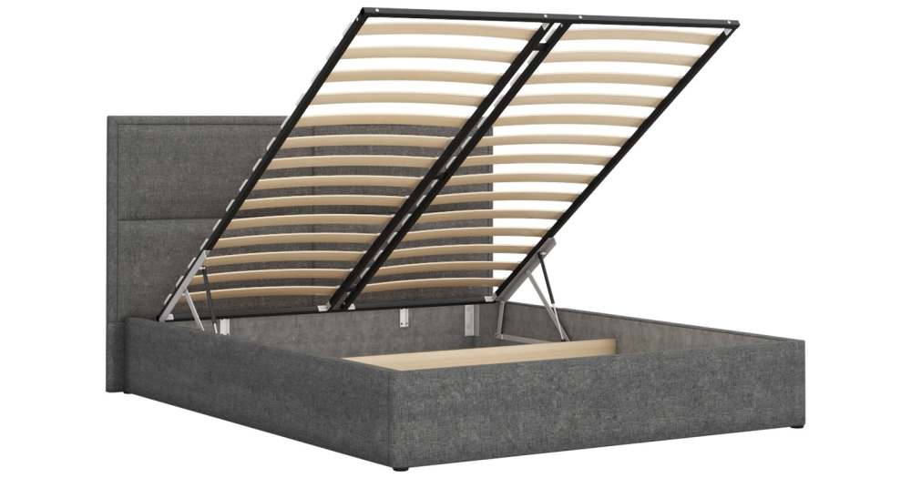 Интерьерная кровать «Прага» Савана грей