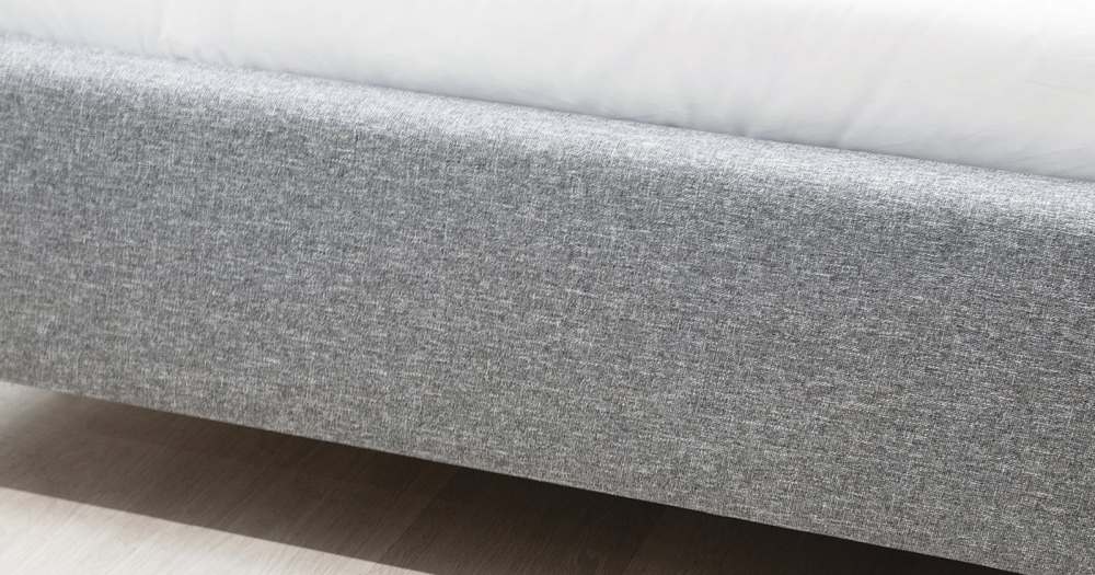 Интерьерная кровать «Фаина» Ролан 16/1 серый/Труссарди 0/1 серый