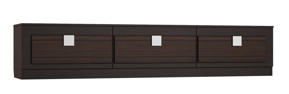 Тумба тв «Александрия» АМ - 2К  Венге подлинный/орех черный