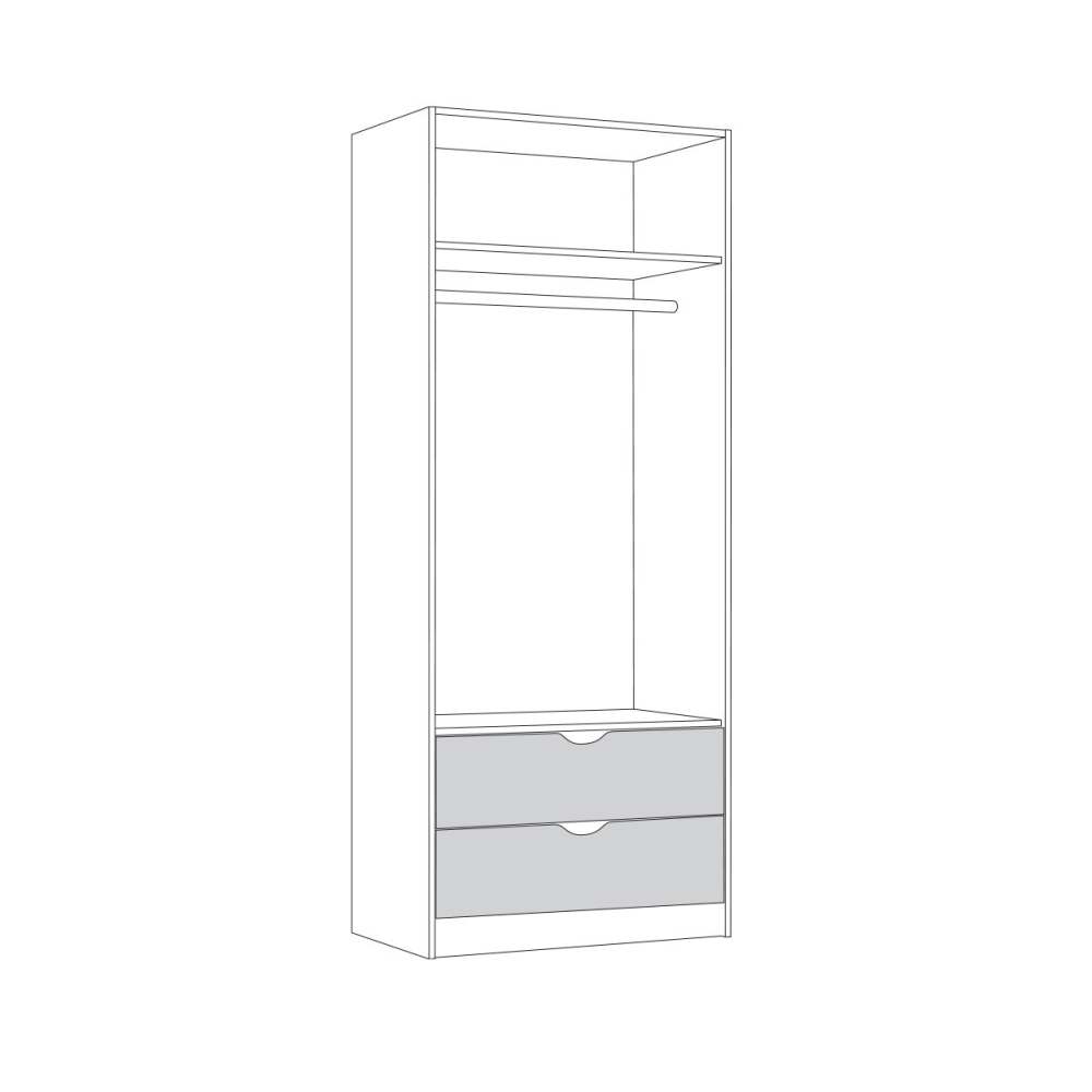 Шкаф для одежды схема