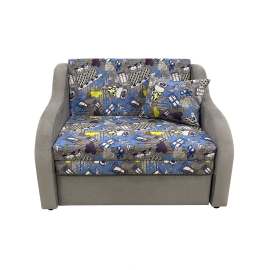 Детский диван «Юниор 1.1» Филин деним/Витал дав