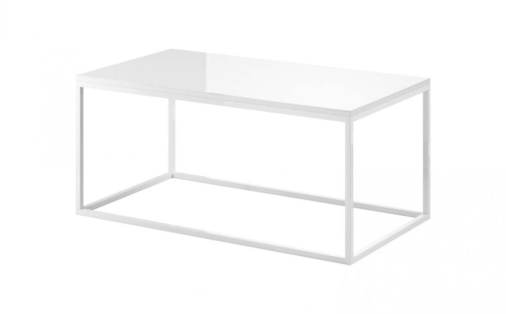 Стол журнальный «Helio» 2498JW typ 99 Белый/Белое стекло
