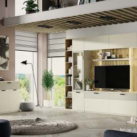 Модульная гостиная «Modern» Персидский жемчуг/Дуб наварра